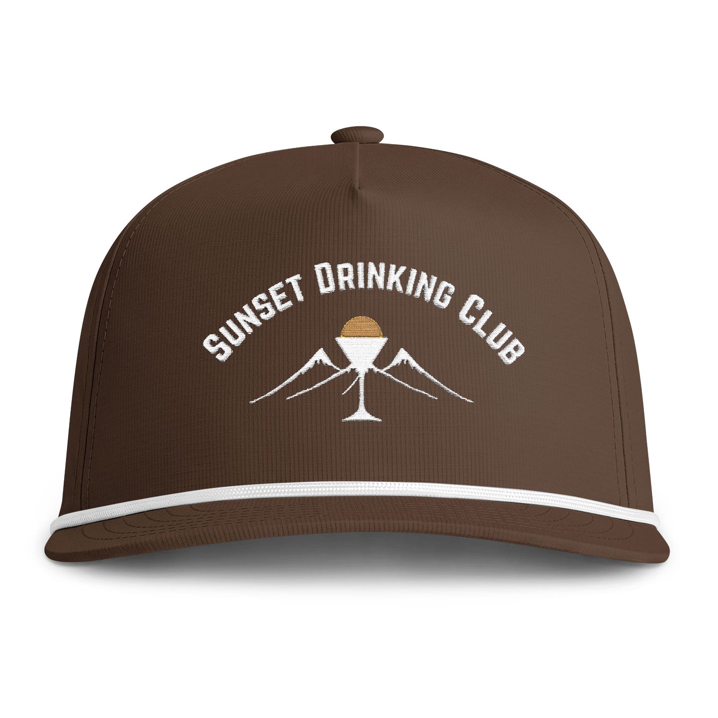 Sunset Drinking Club Rope Cap