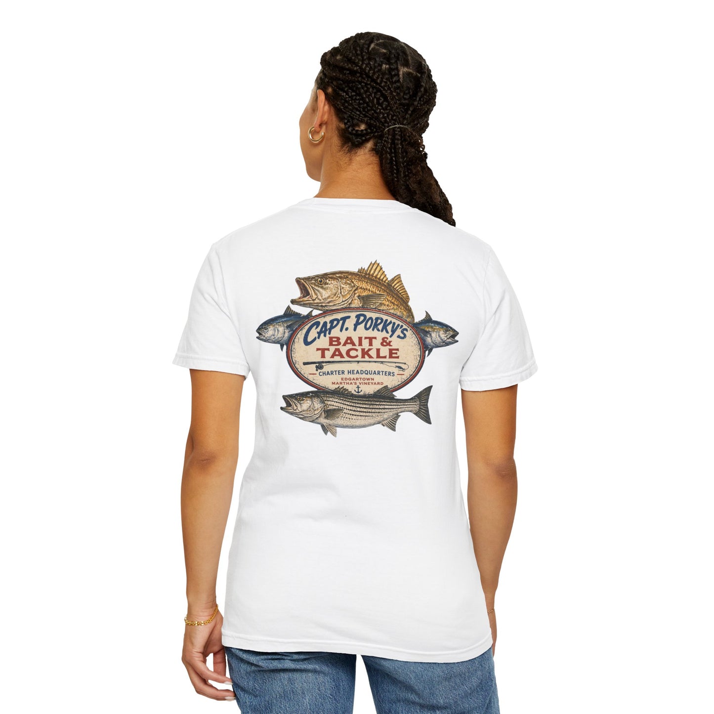 Capt. Porky’s Bait & Tackle Fishing T-Shirt