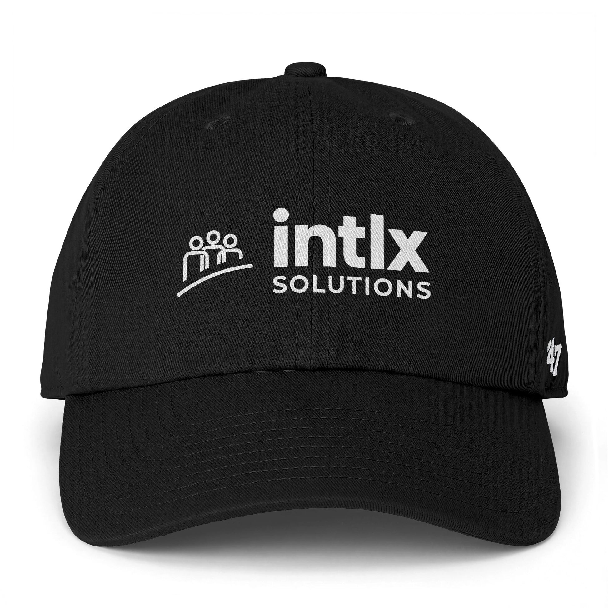 Intlx Solutions Clean Up Cap White Logo