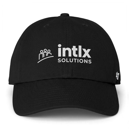 Intlx Solutions Clean Up Cap White Logo