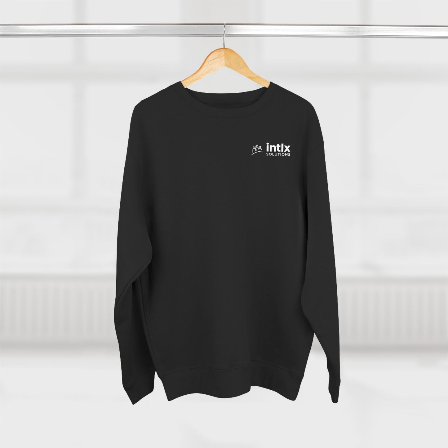 intlx Solutions Crewneck White Logo