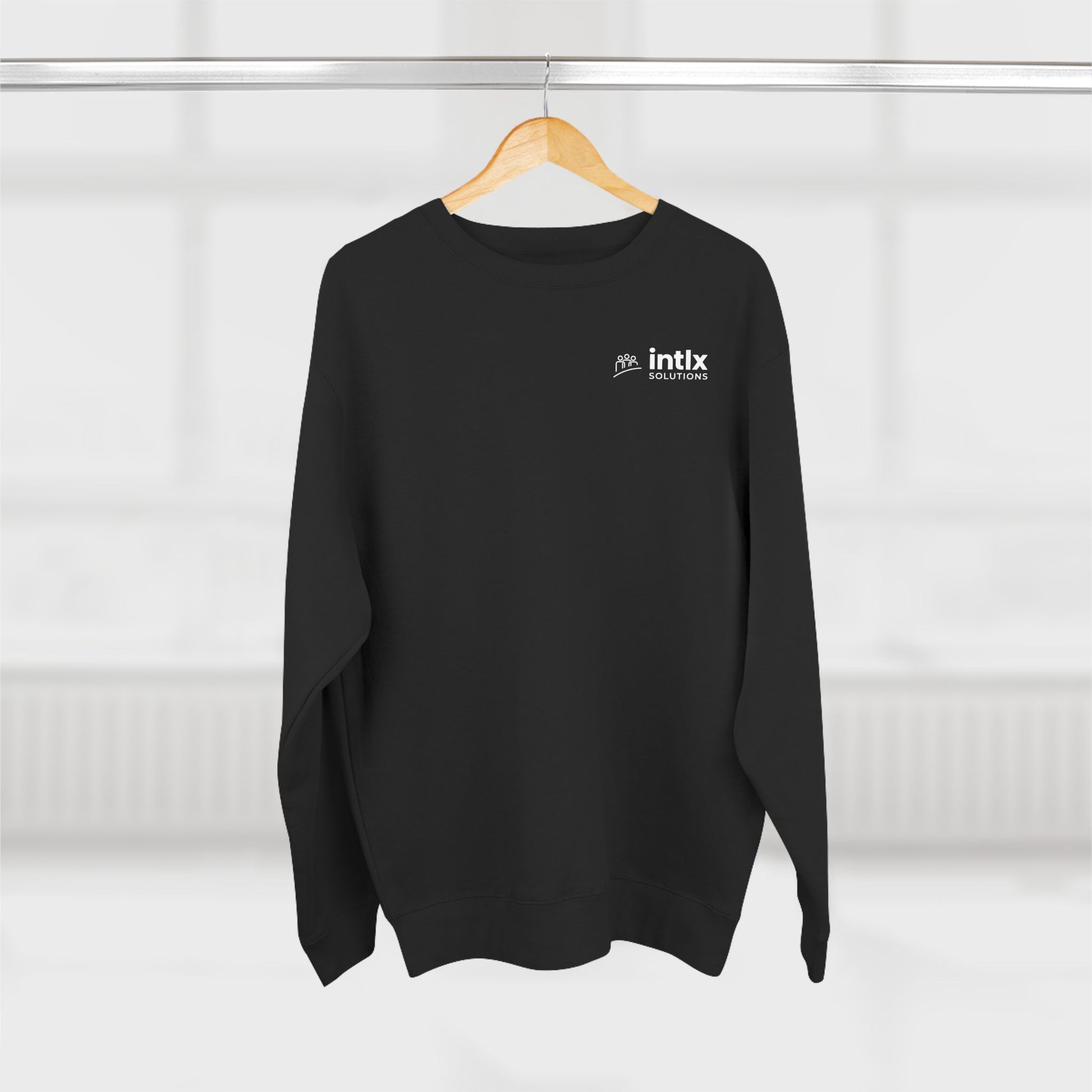 intlx Solutions Crewneck White Logo