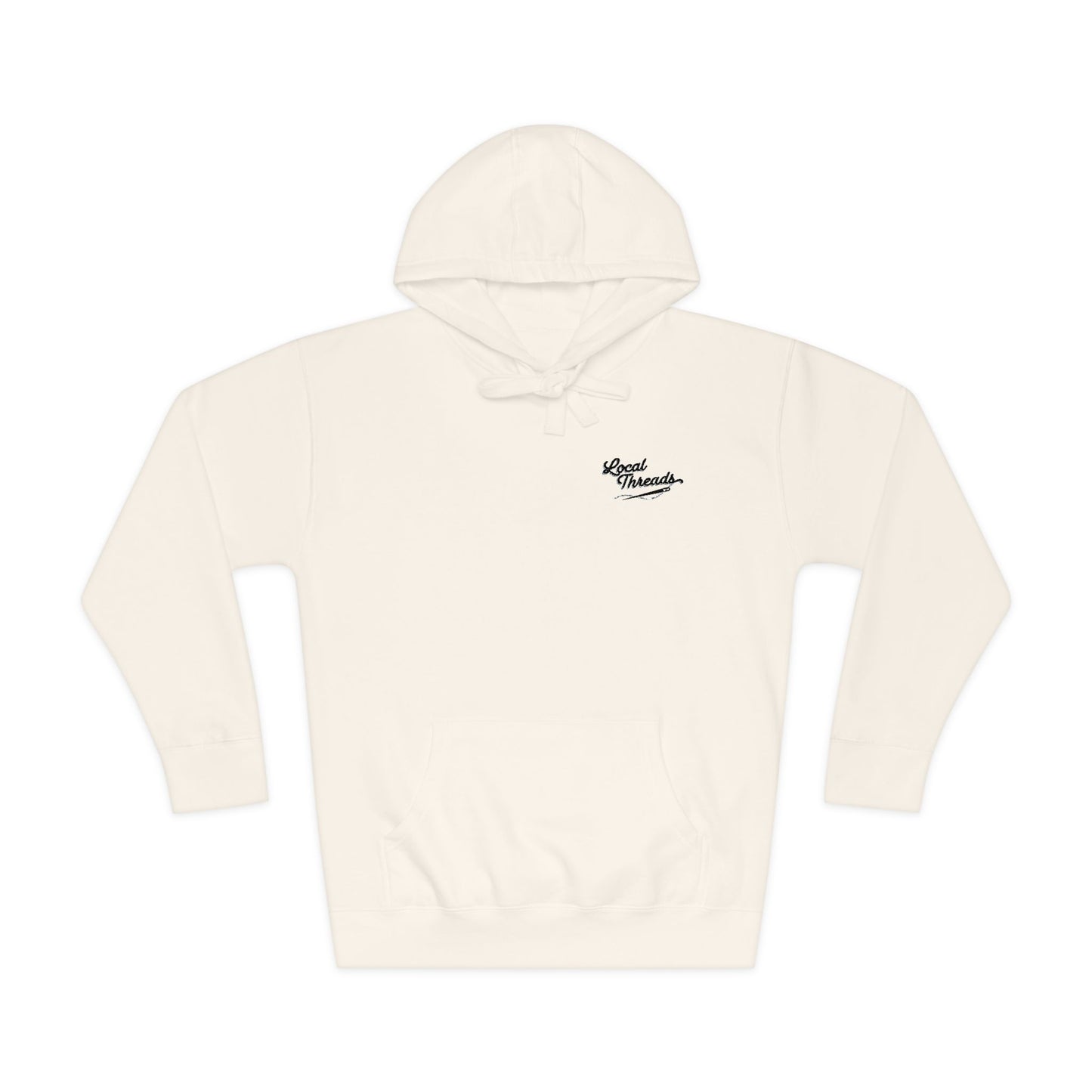 Local Threads Embroidered Cotton String Hoodie
