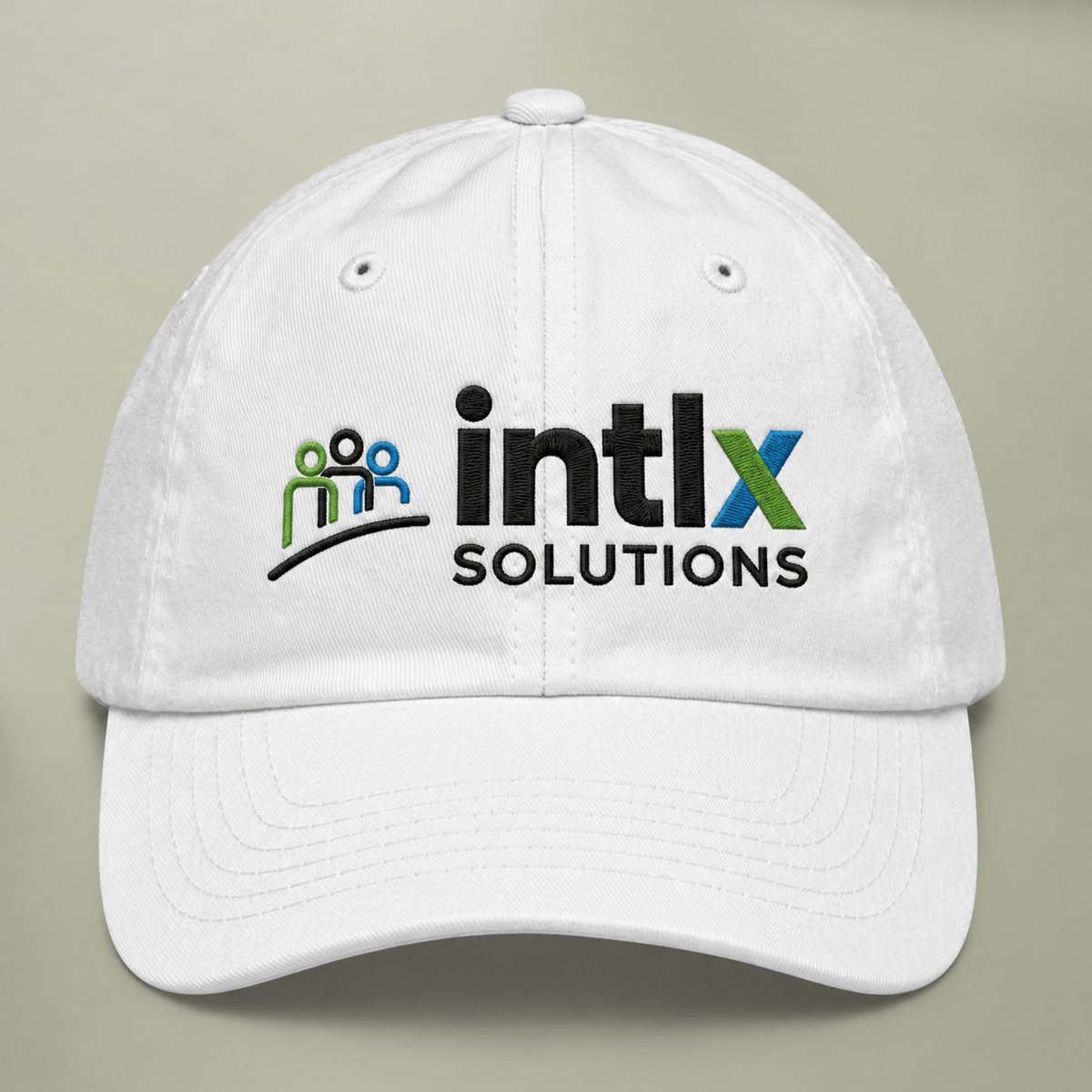intlx Youth Baseball Cap with Color Logo