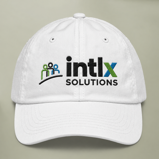 intlx Youth Baseball Cap with Color Logo