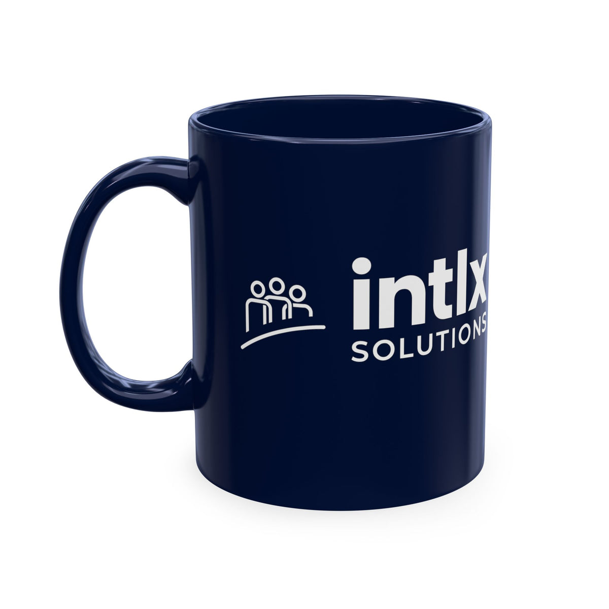 intlx Ceramic Mug White Logo