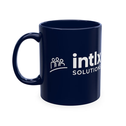 intlx Ceramic Mug White Logo