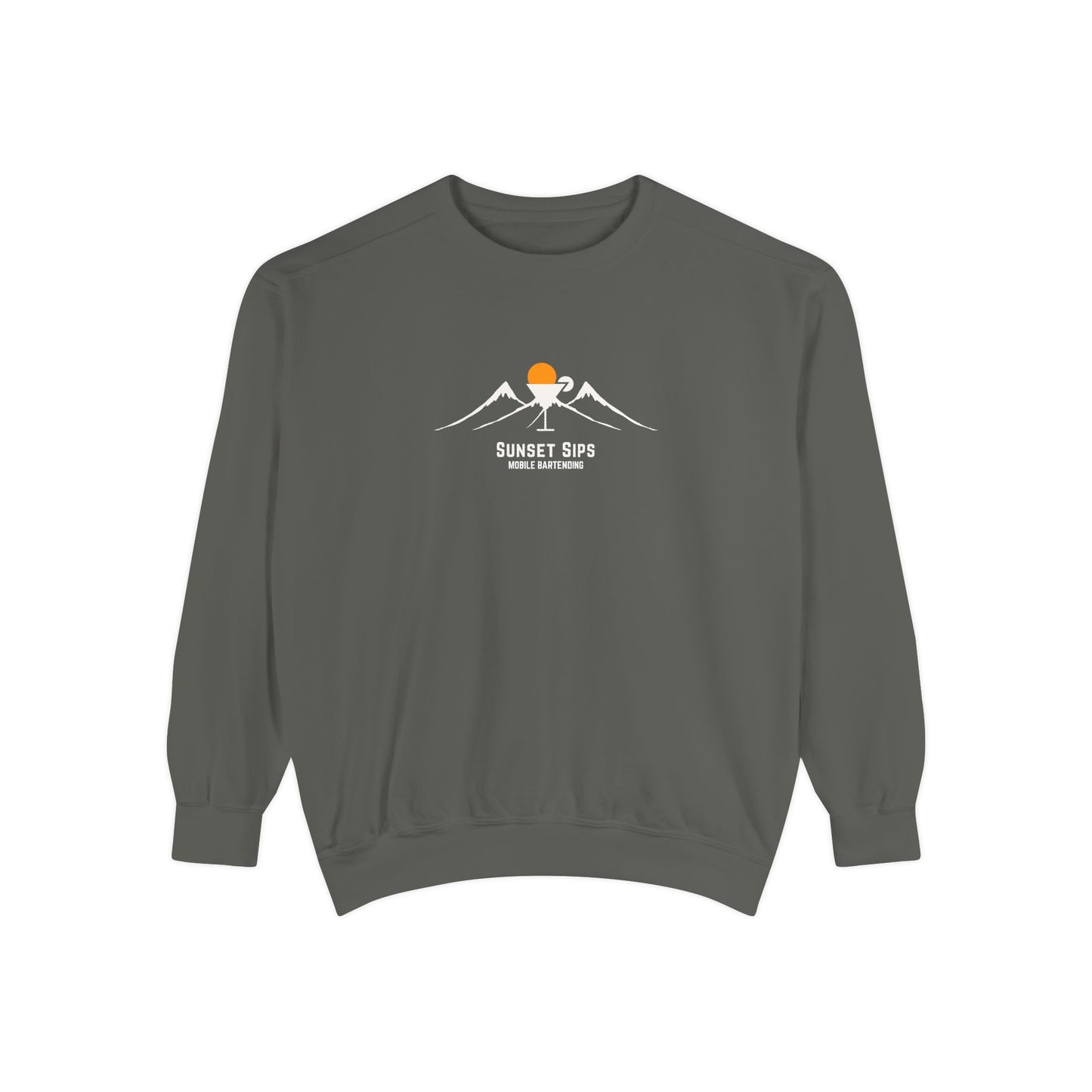 Sunset Sips Mobile Bartending Crewneck