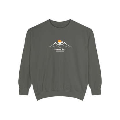 Sunset Sips Mobile Bartending Crewneck