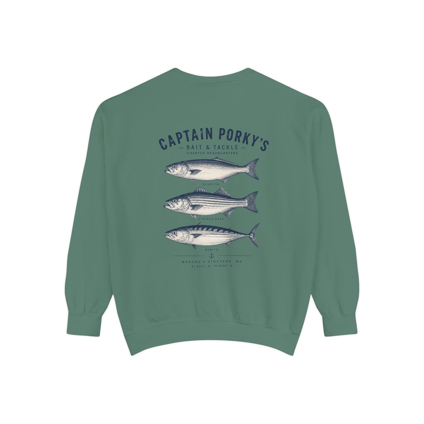 Capt. Porky’s Bait & Tackle Gamefish Crewneck