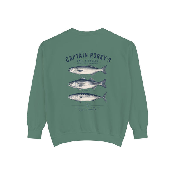 Captain Porky’s Bait & Tackle Gamefish Crewneck