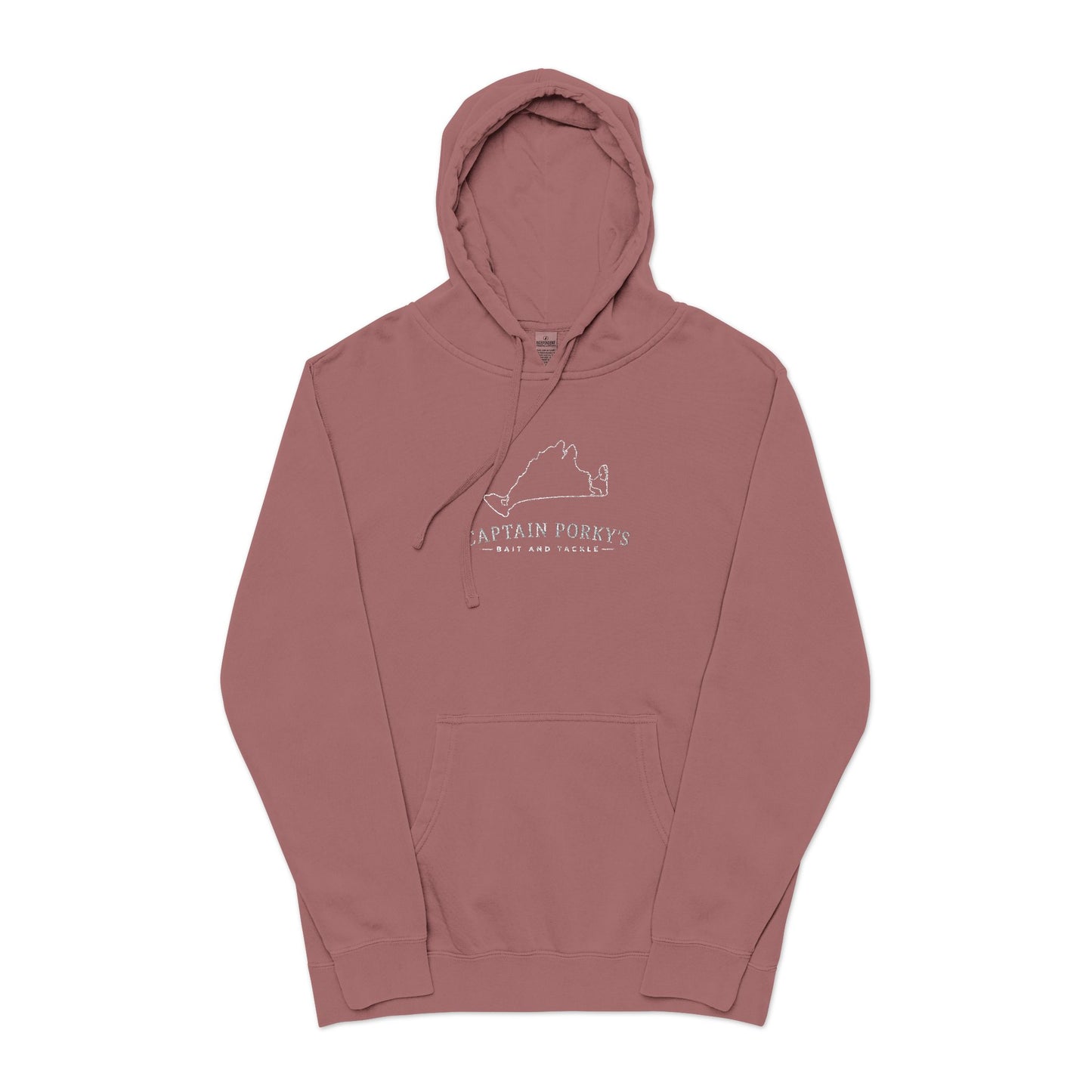 Capt. Pork's Bait & Tackle Embroidered Island Hoodie
