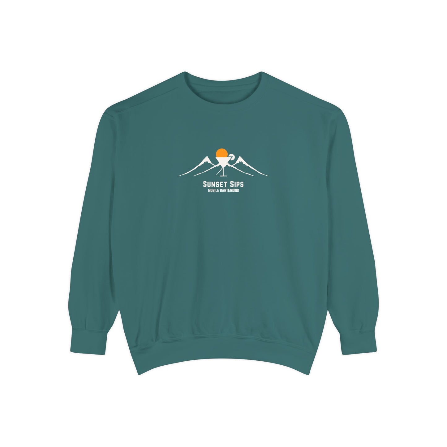 Sunset Sips Mobile Bartending Crewneck