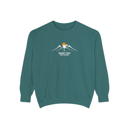 Sunset Sips Mobile Bartending Crewneck