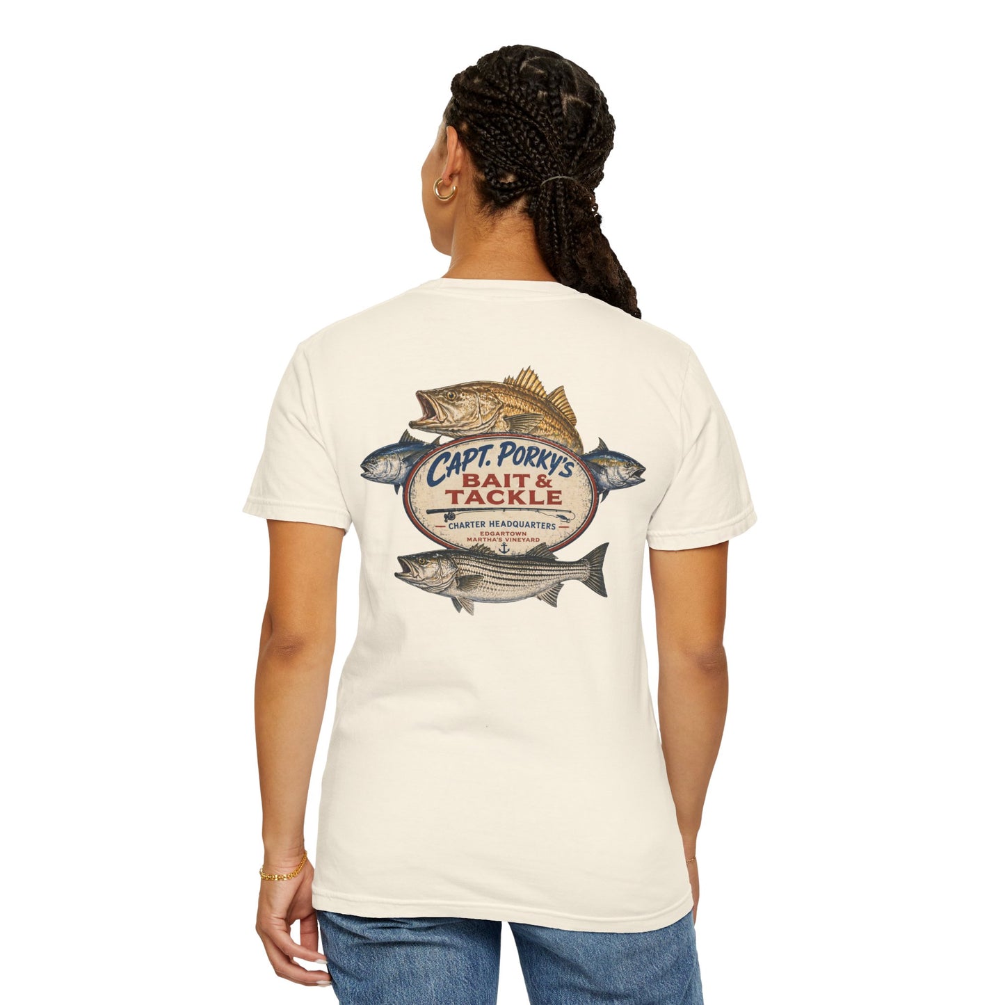 Capt. Porky’s Bait & Tackle Fishing T-Shirt