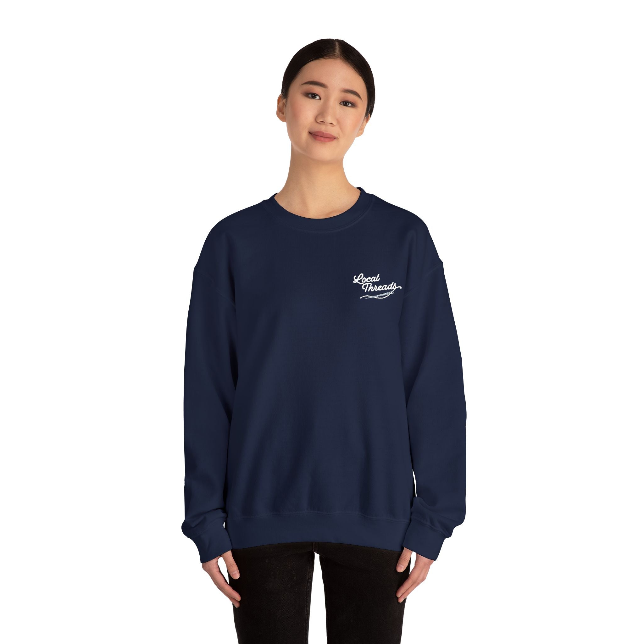 Local Threads Embroidered Crewneck