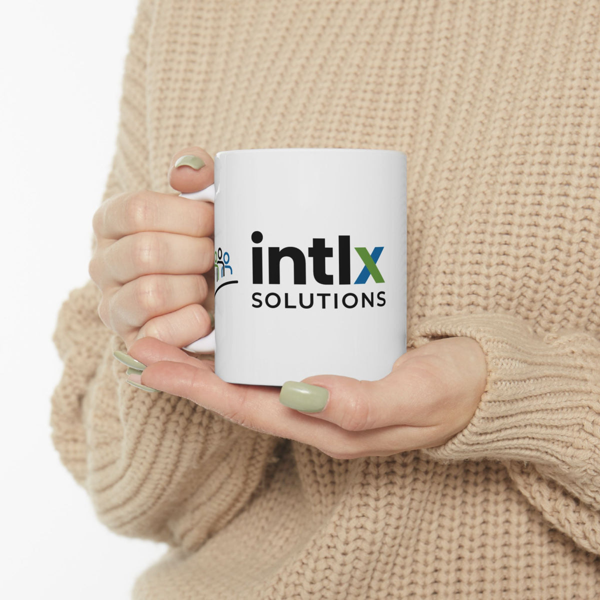 intlx Ceramic Mug Color Logo
