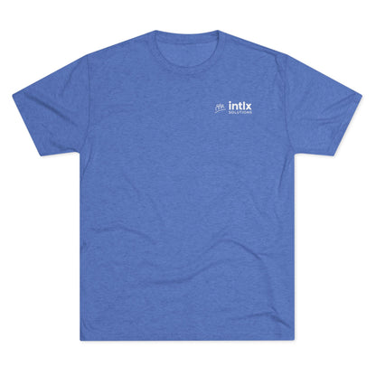 intlx Solutions Next-Level T-Shirt White Logo
