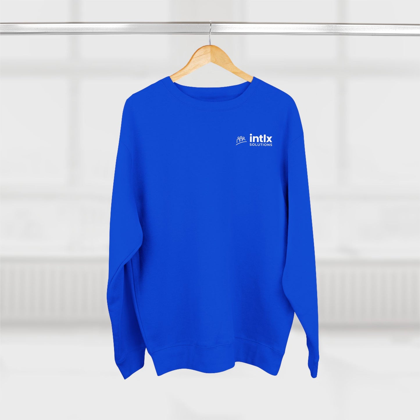 intlx Solutions Crewneck White Logo