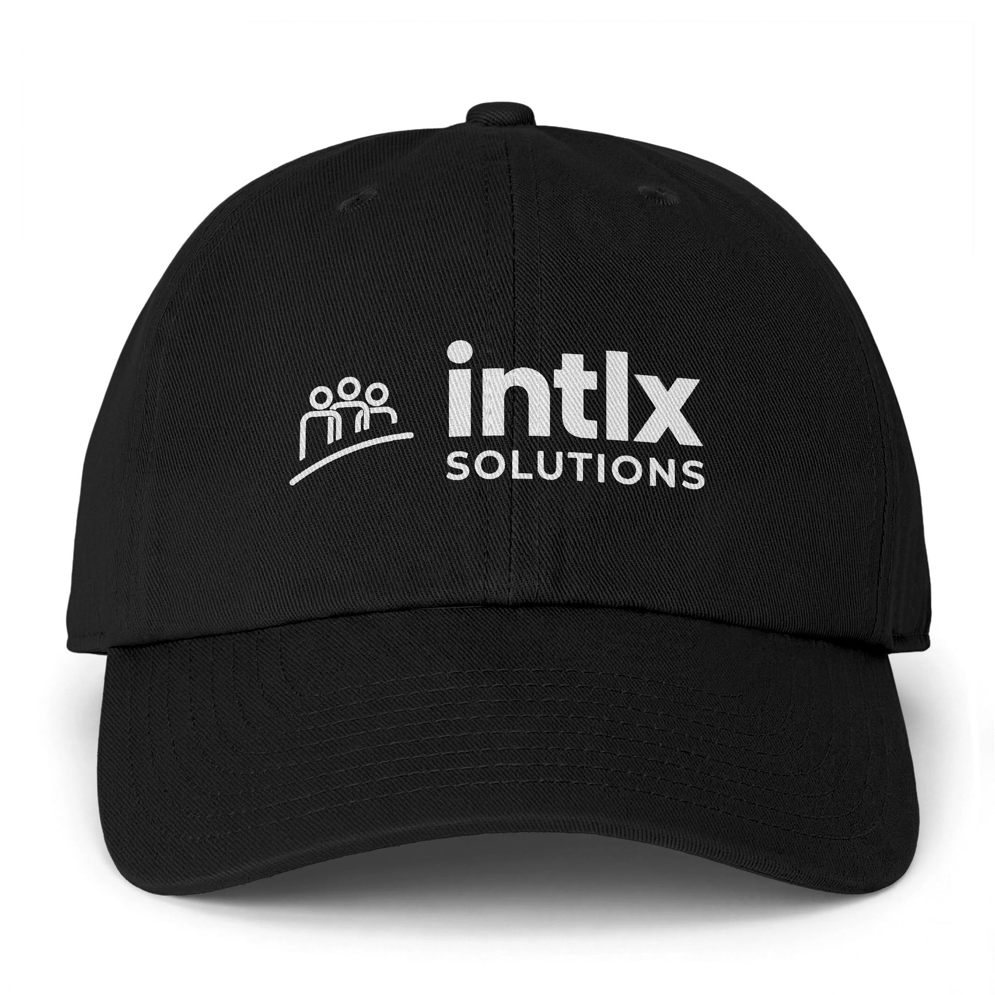 Intlx Solutions Clean Up Cap White Logo