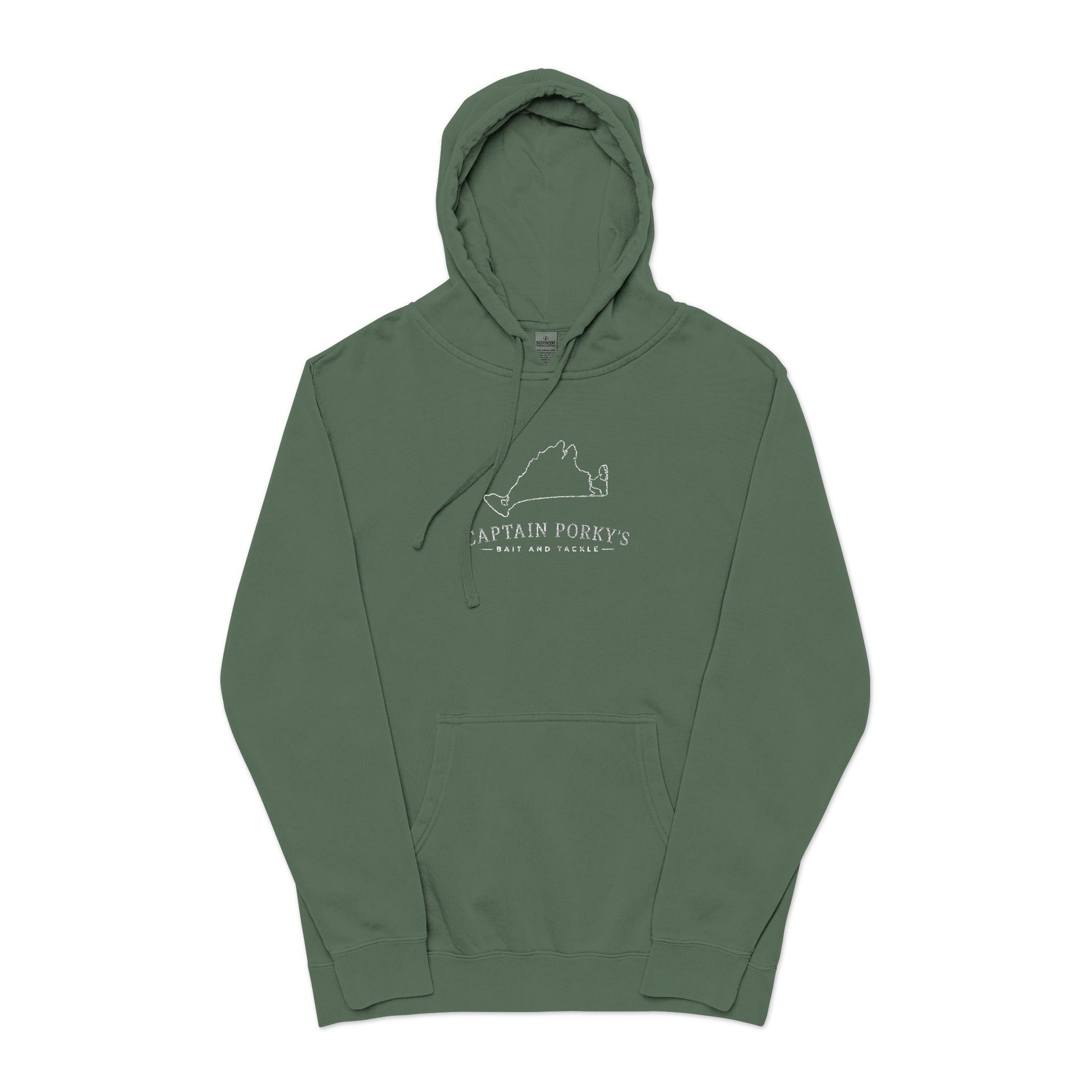 Capt. Pork's Bait & Tackle Embroidered Island Hoodie