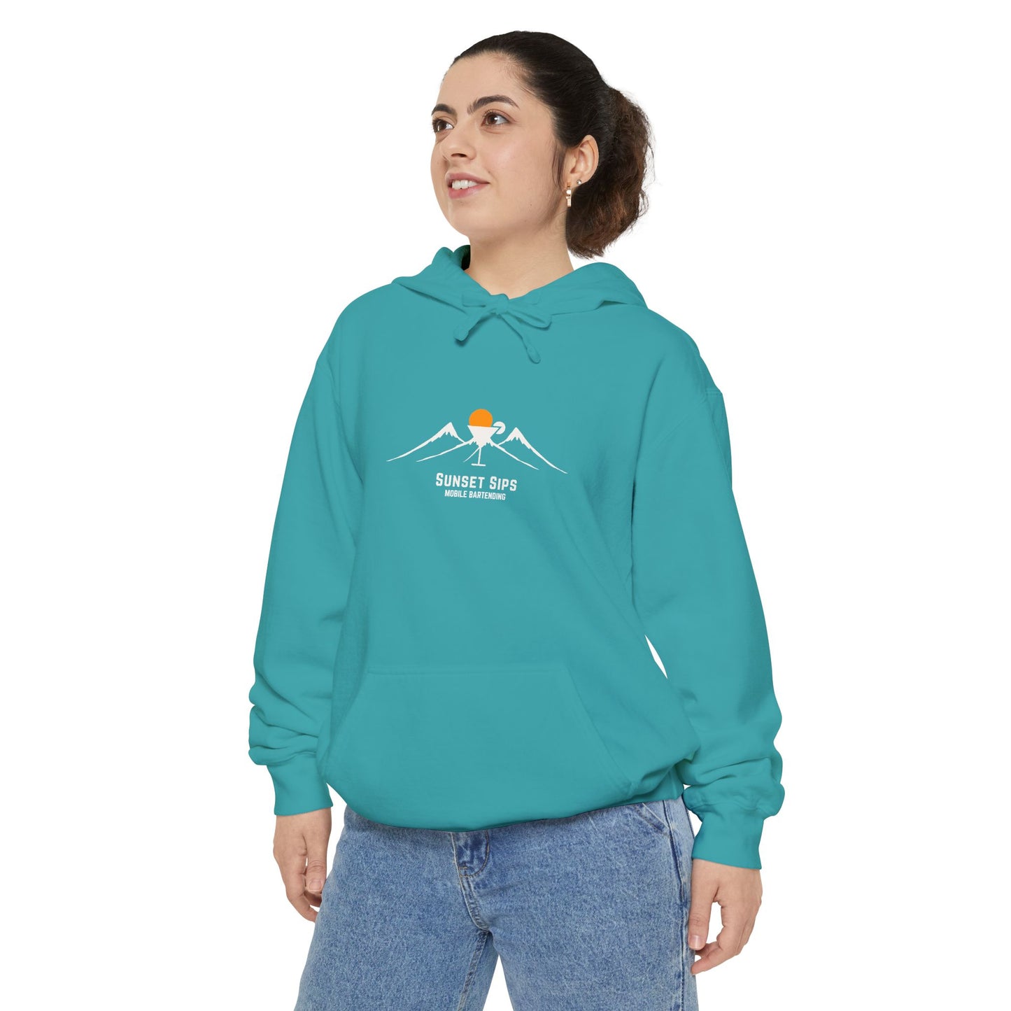 Sunset Sips Mobile Bartending Hoodie