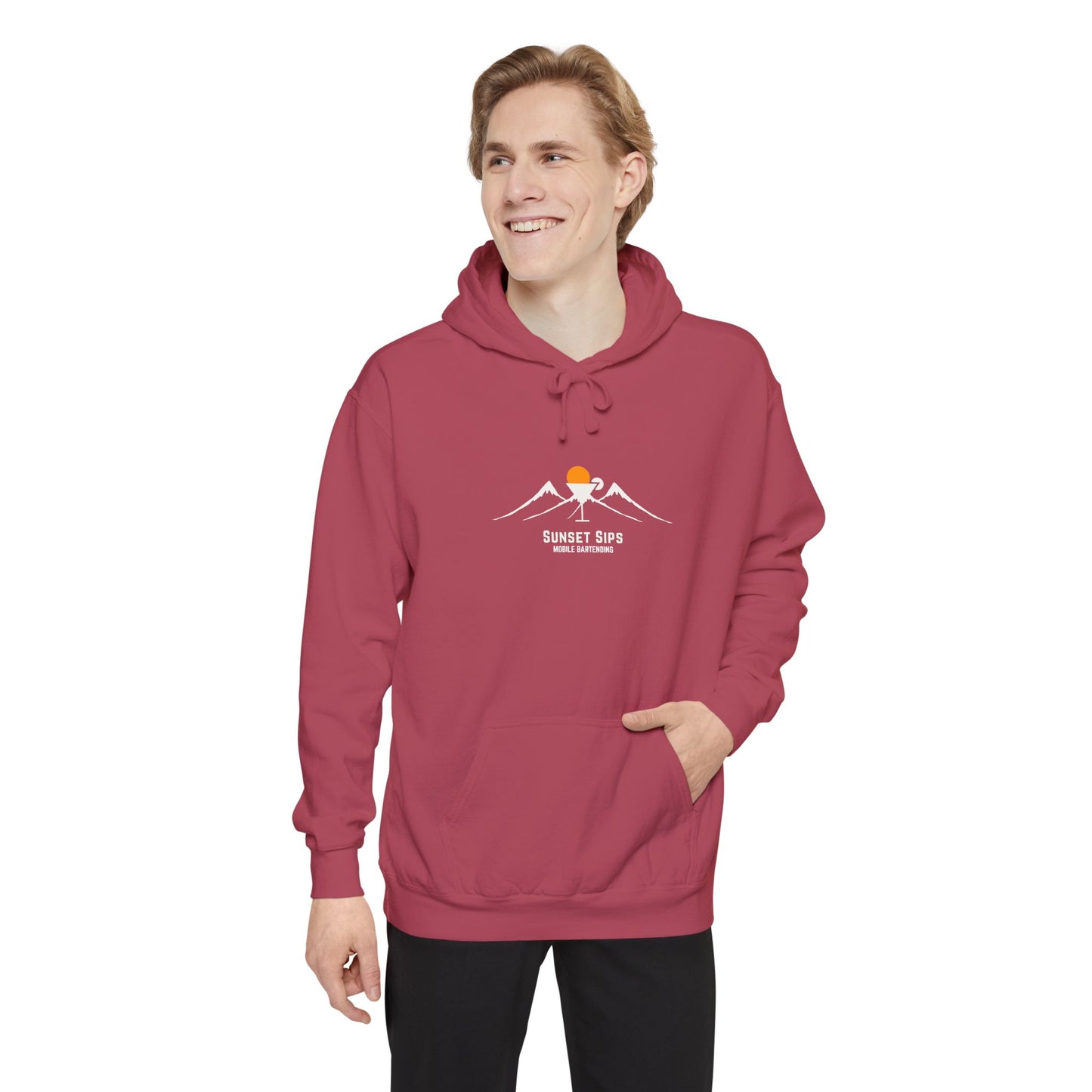 Sunset Sips Mobile Bartending Hoodie