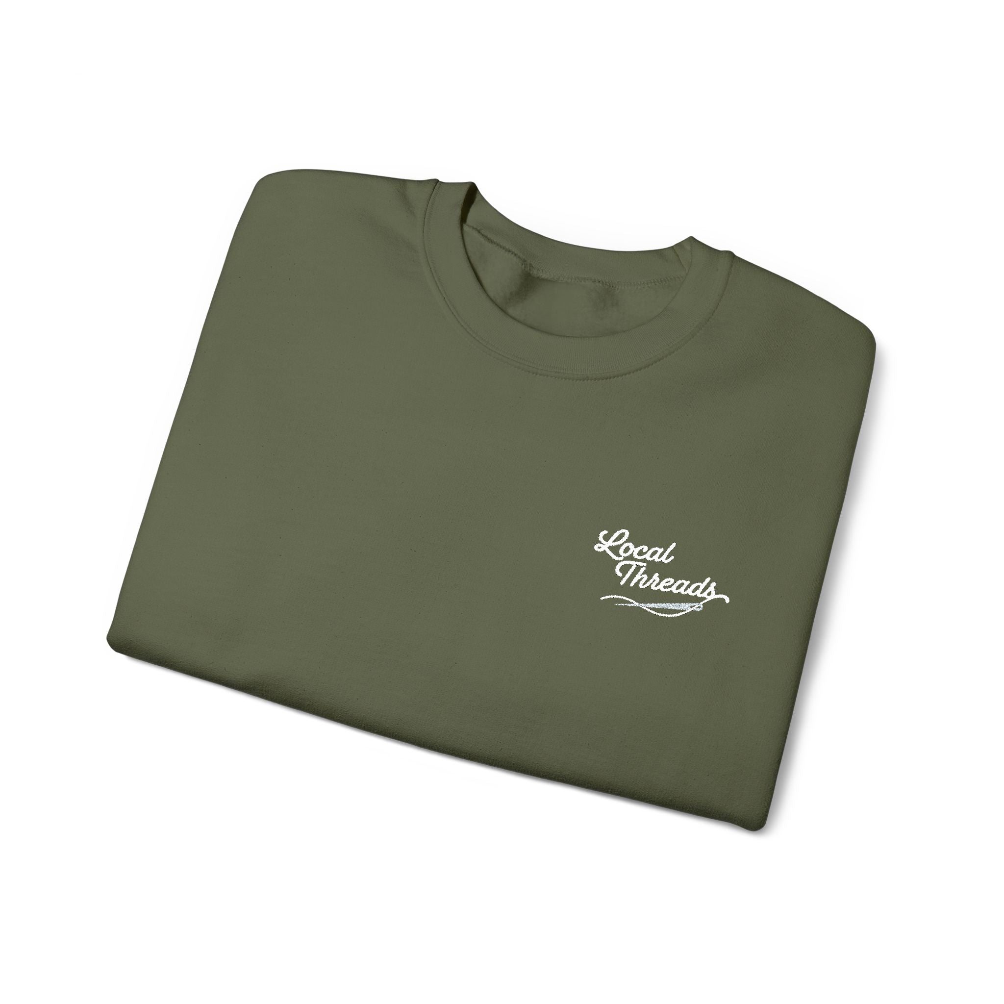Local Threads Embroidered Crewneck