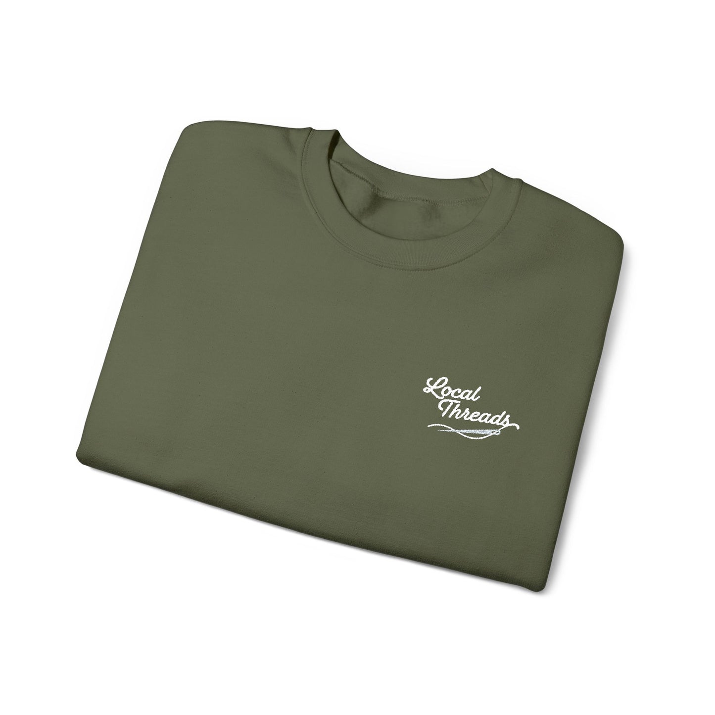 Local Threads Embroidered Crewneck