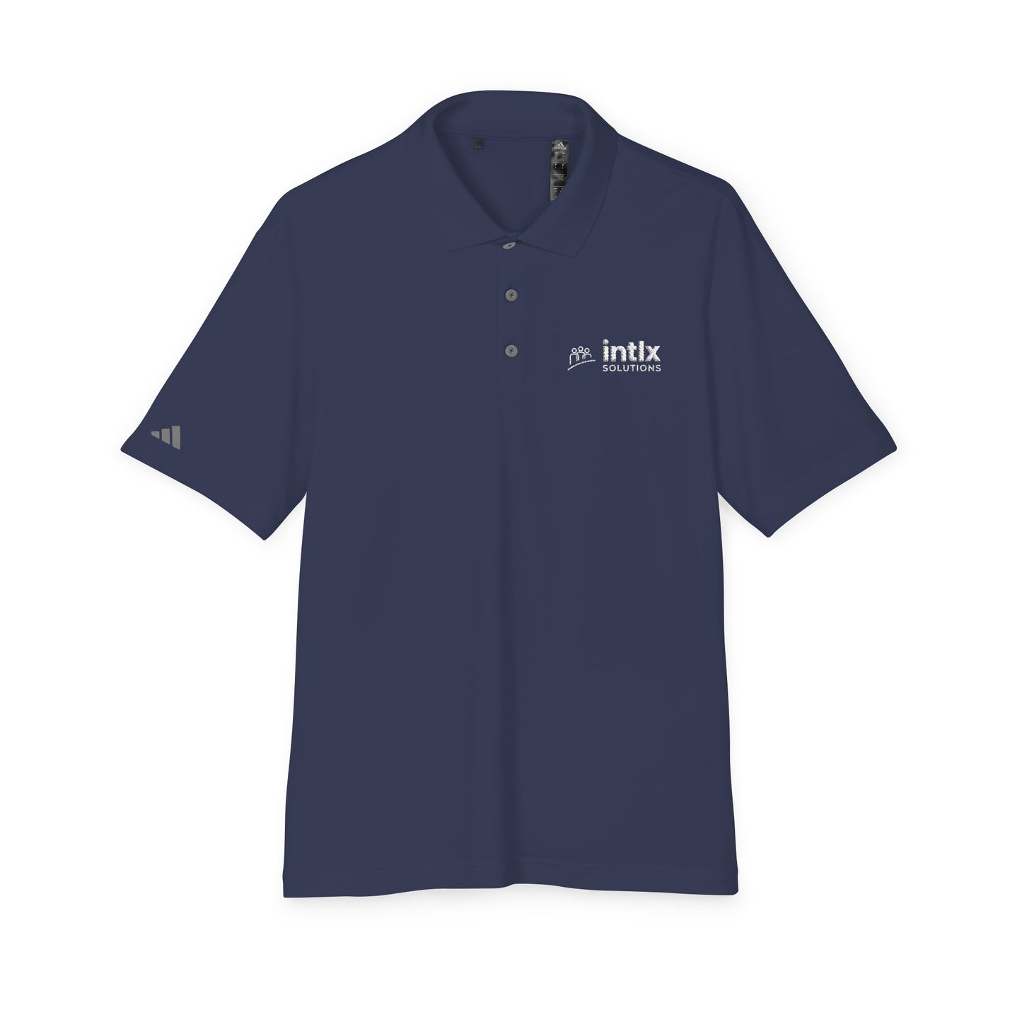 intlx Adidas Polo White logo