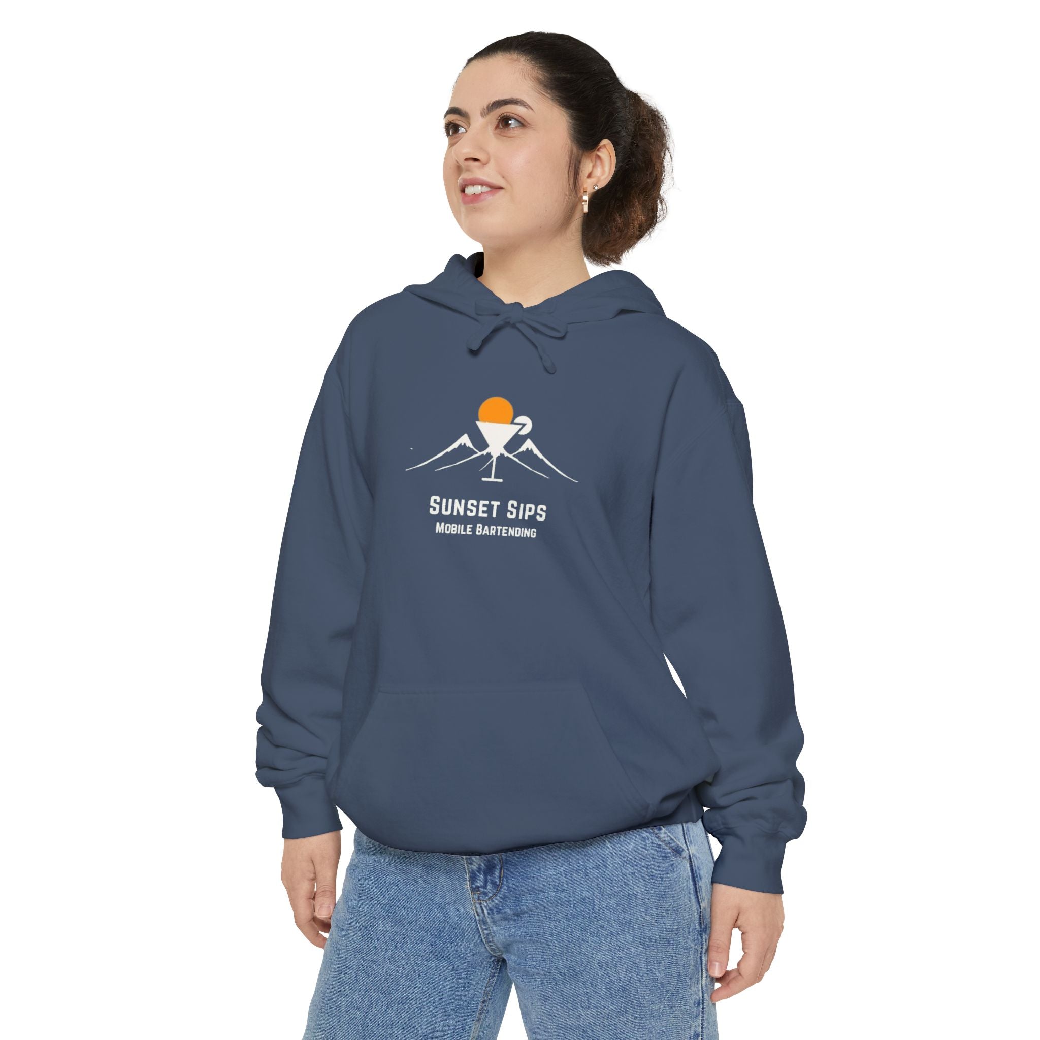 Sunset Sips Mobile Bartending Hoodie