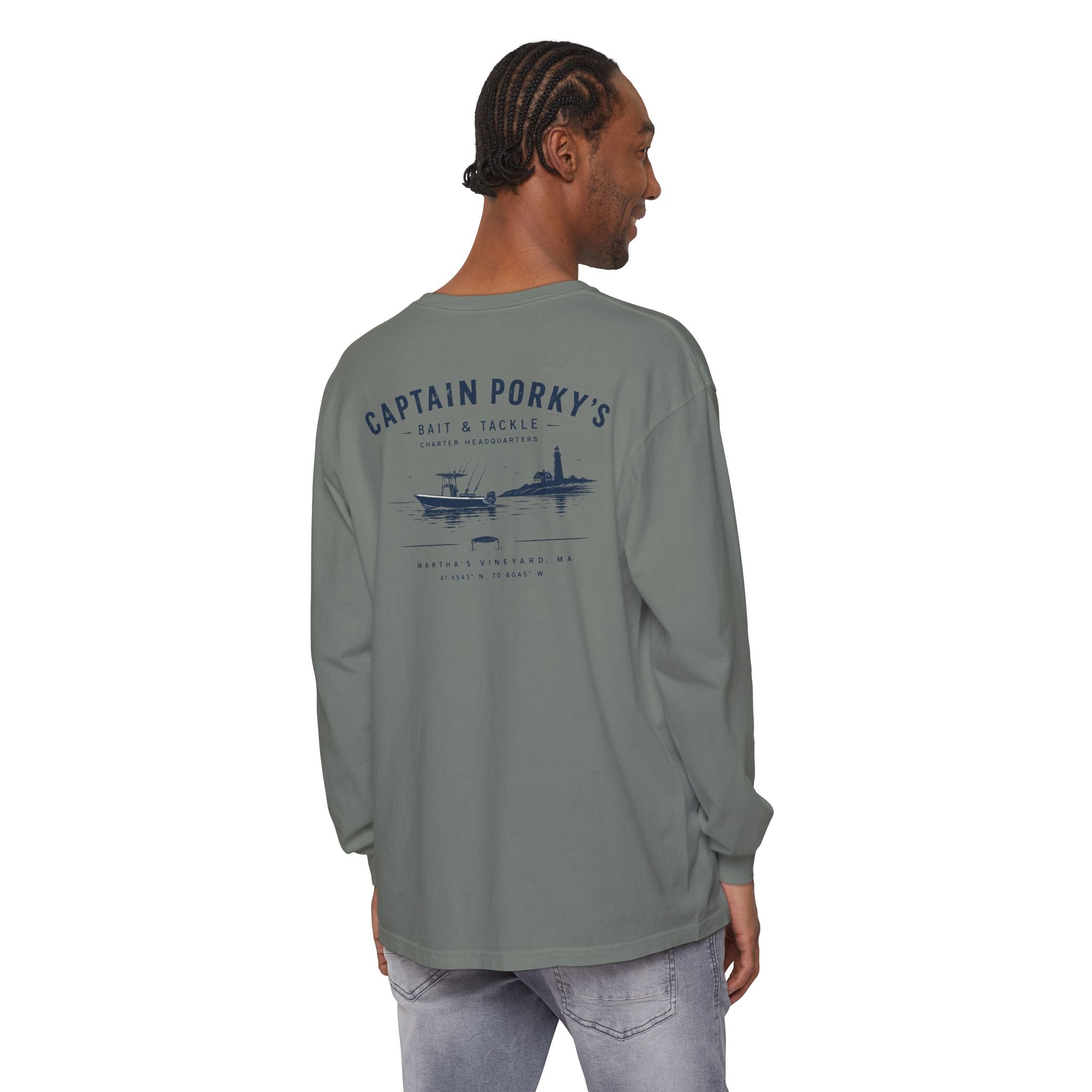Captain Porky’s Bait & Tackle West Chop Long Sleeve Tee
