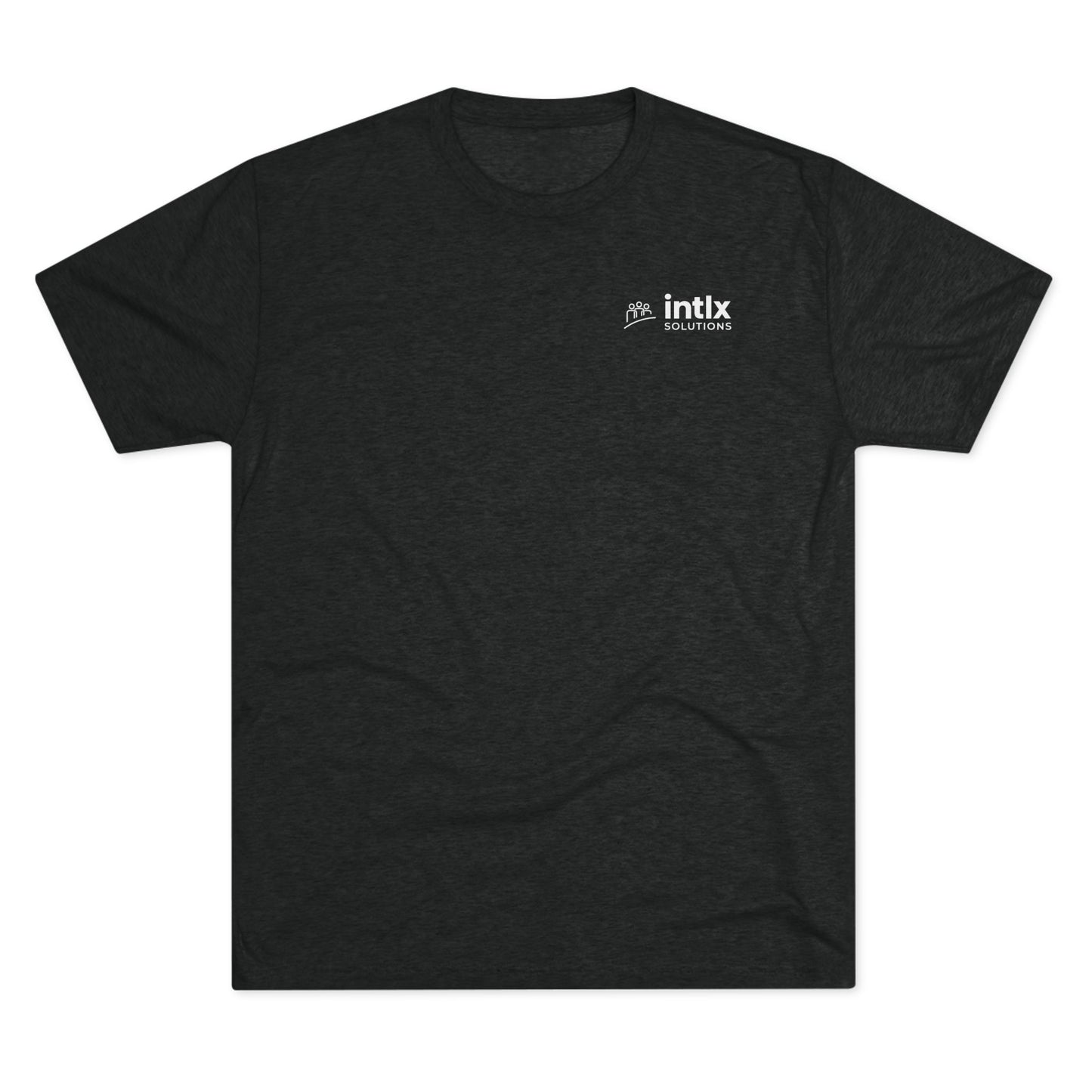 intlx Solutions Next-Level T-Shirt White Logo