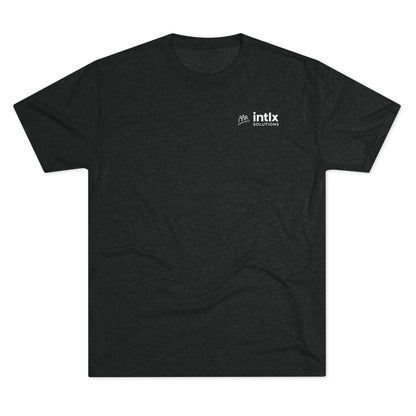 intlx Solutions Next-Level T-Shirt White Logo