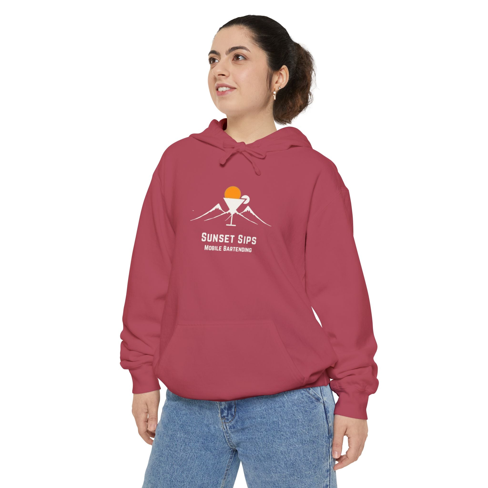 Sunset Sips Mobile Bartending Hoodie