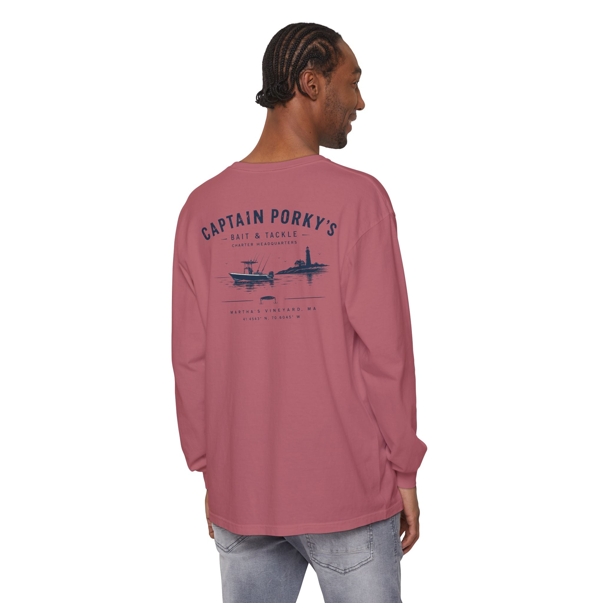 Captain Porky’s Bait & Tackle West Chop Long Sleeve Tee