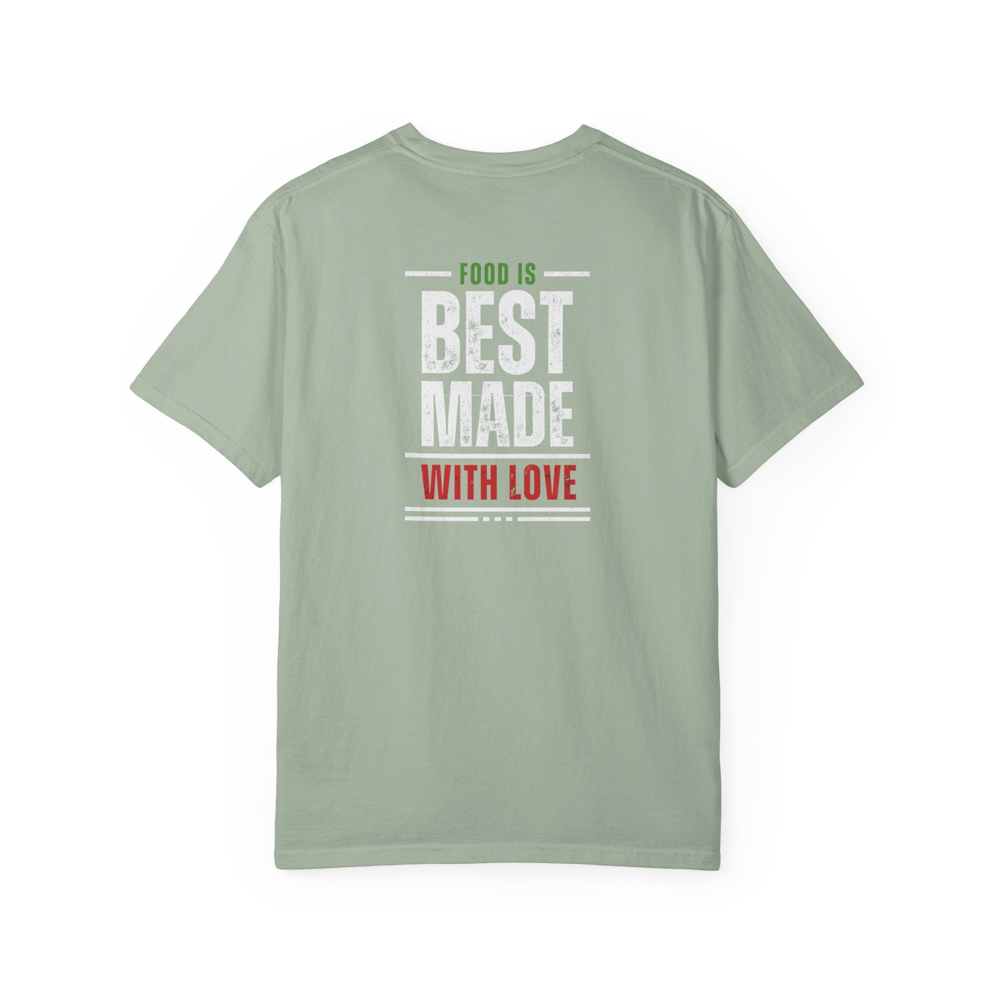 Paisani "Food is Best Made With Love" T-Shirt