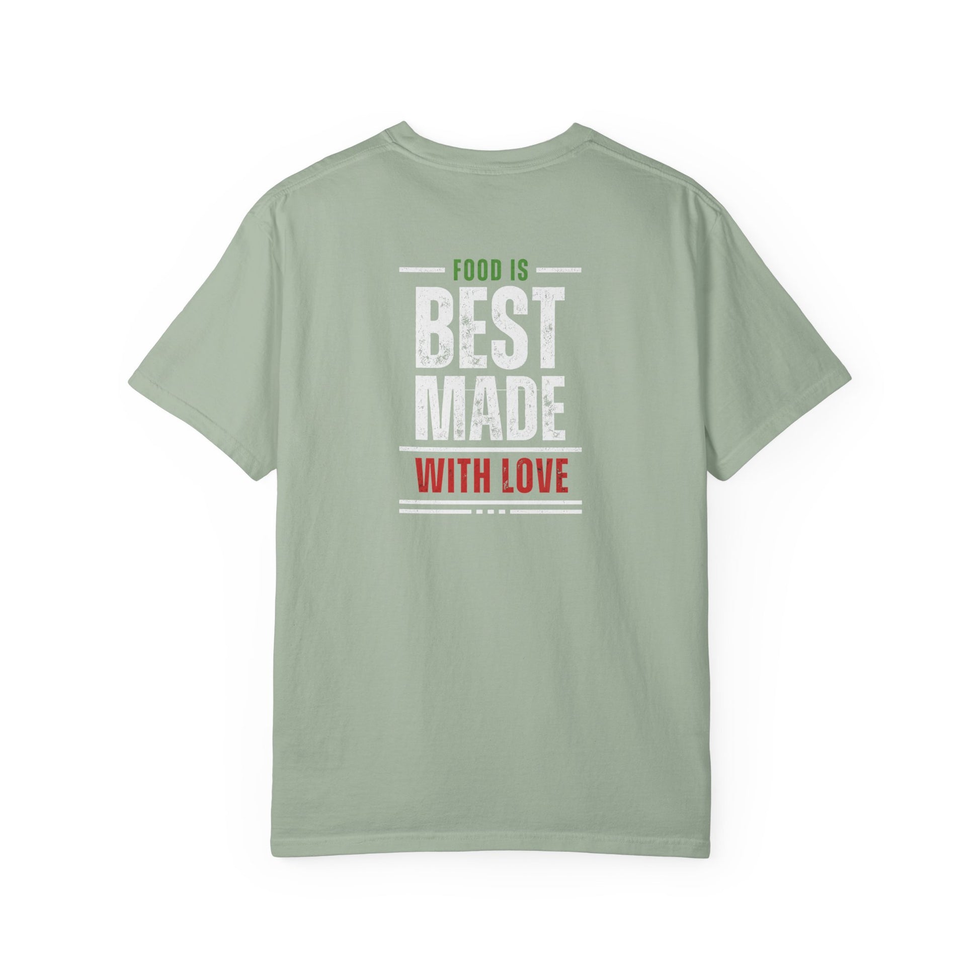 Paisani "Food is Best Made With Love" T-Shirt