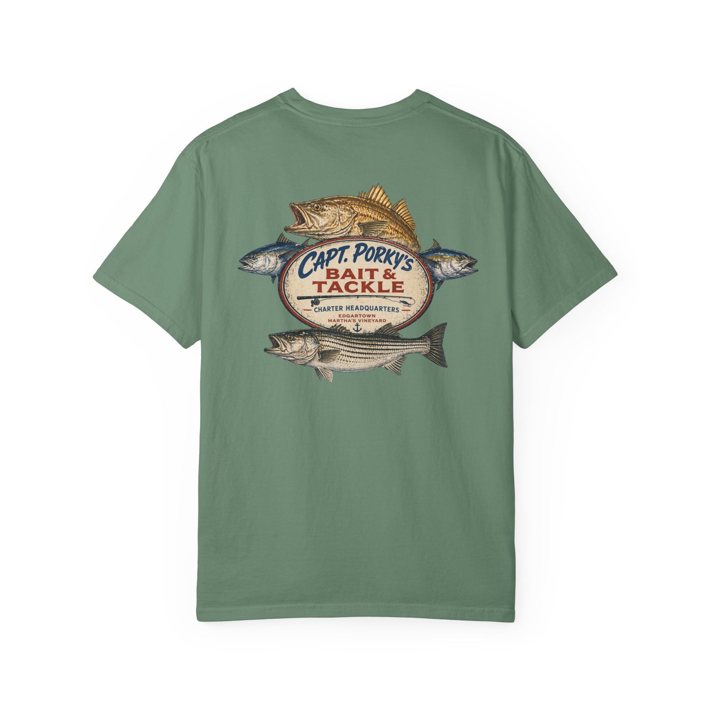 Capt. Porky’s Bait & Tackle Fishing T-Shirt