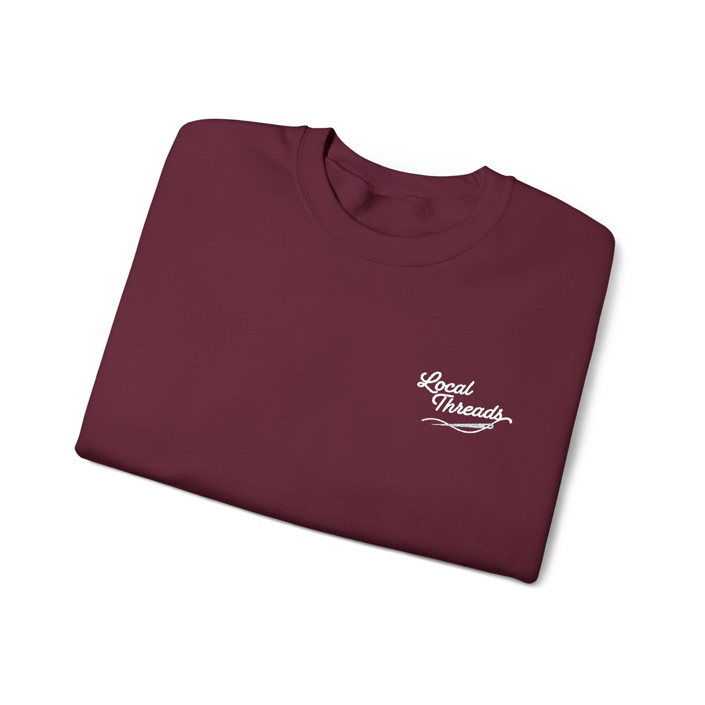 Local Threads Embroidered Crewneck