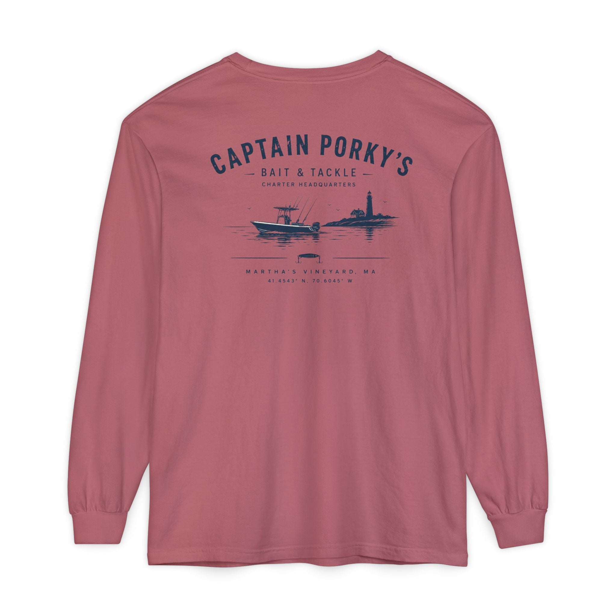 Captain Porky’s Bait & Tackle West Chop Long Sleeve Tee