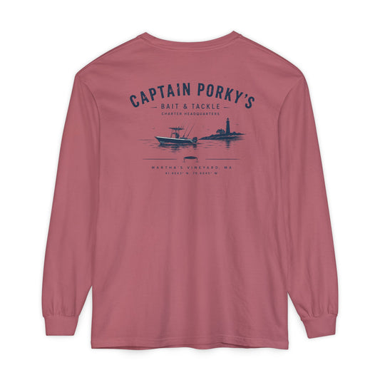 Captain Porky’s Bait & Tackle West Chop Long Sleeve Tee