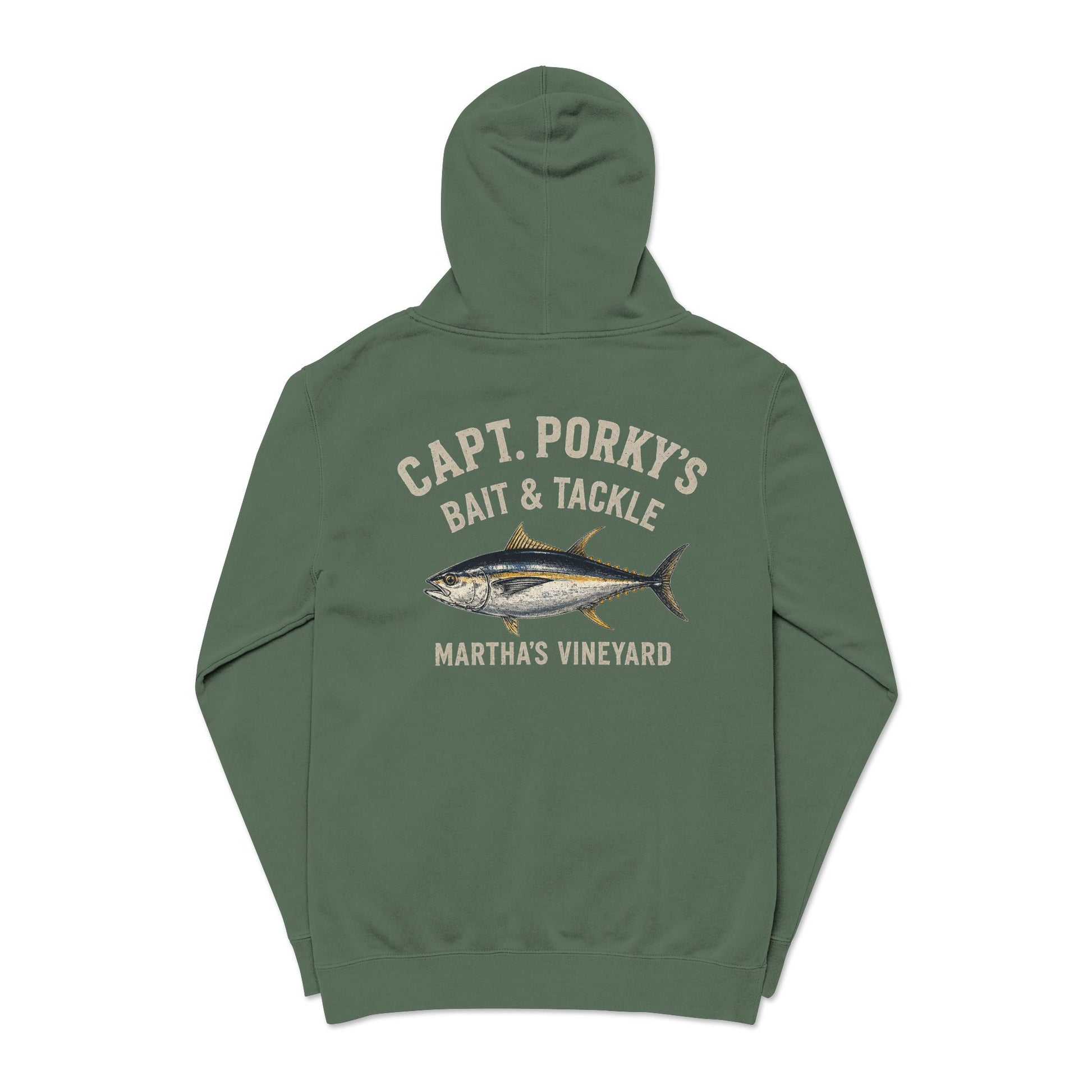 Capt. Porky’s Bait & Tackle Tuna Hoodie