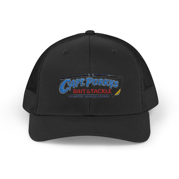 Captain Porky's Bait & Tackle Snapback Trucker Hat