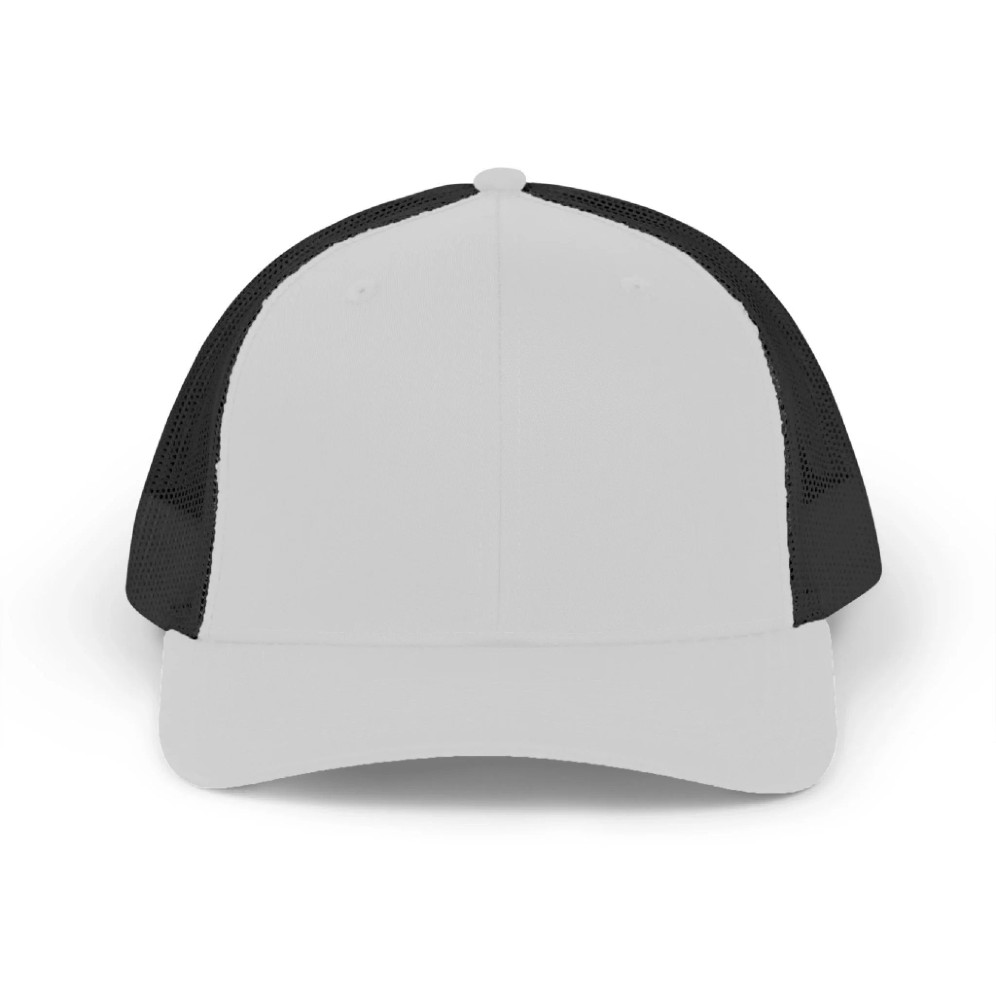 Snapback Trucker Hat Black Mesh - B-B-1 2