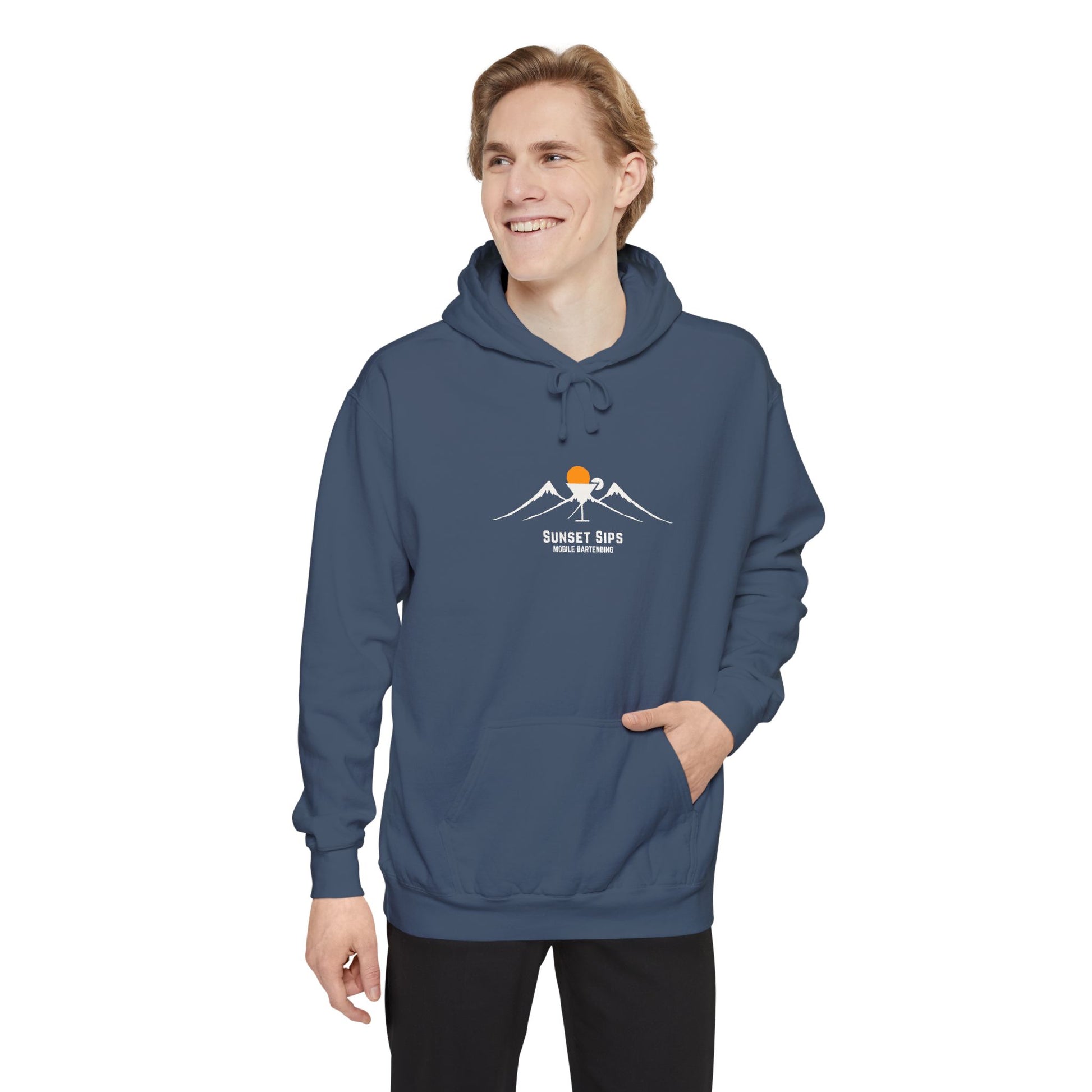 Sunset Sips Mobile Bartending Hoodie