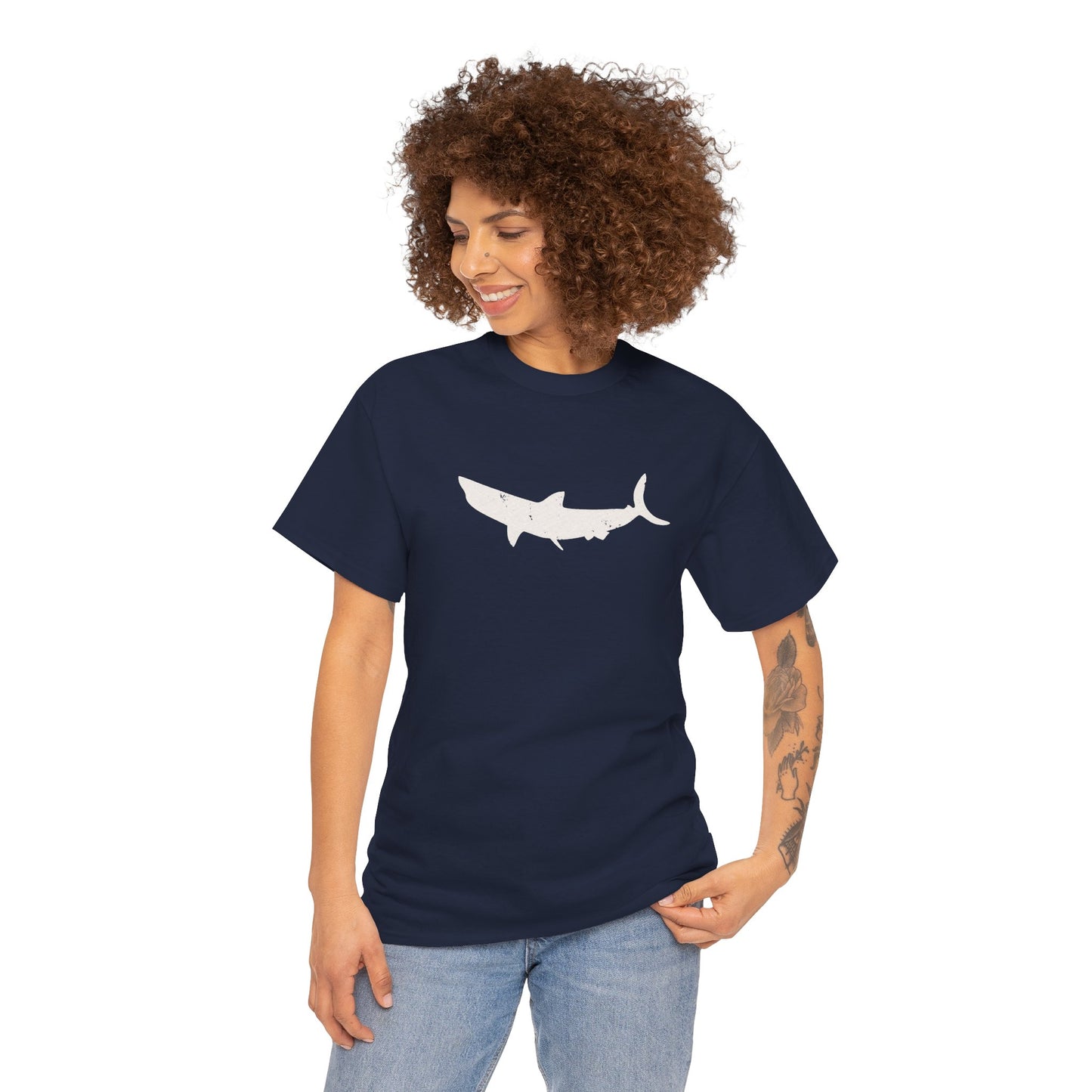 Nancy's Marthas Vineyard Shark T‑Shirt