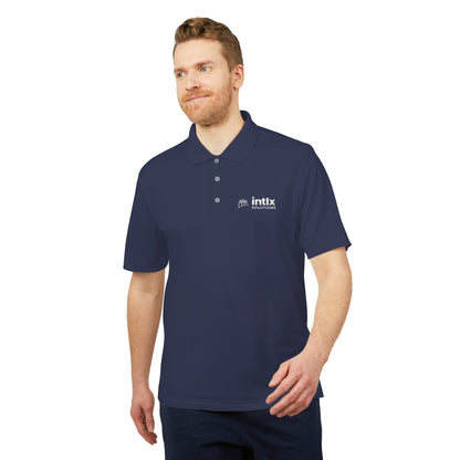 intlx Adidas Polo White logo