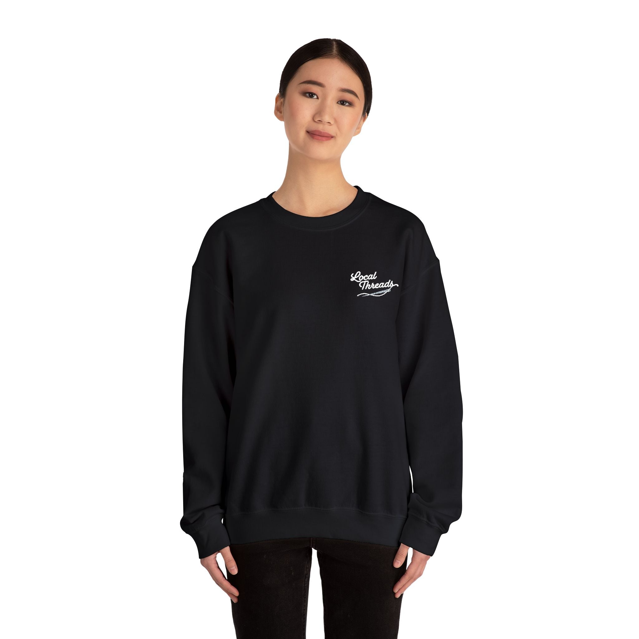 Local Threads Embroidered Crewneck