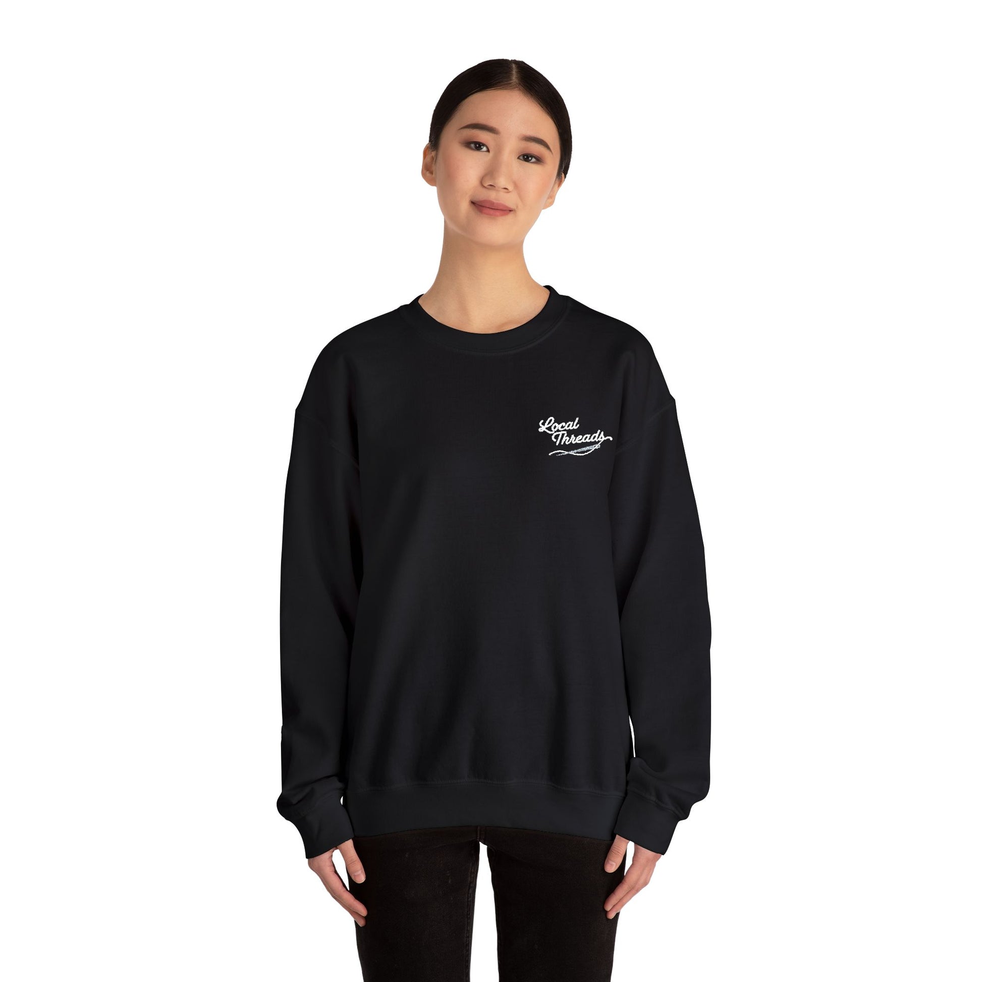 Local Threads Embroidered Crewneck